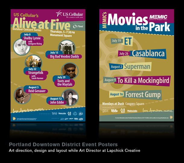 PDD event posters