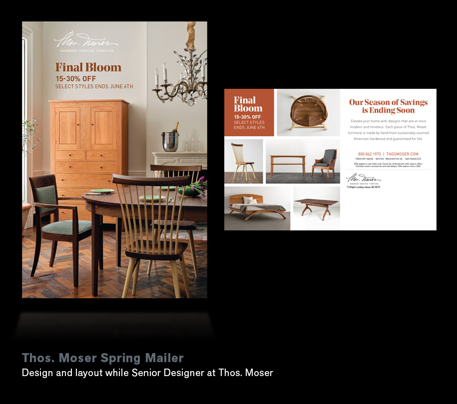 Thos. Moser Spring Mailer