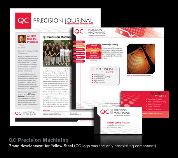 QC Precision Machining collateral